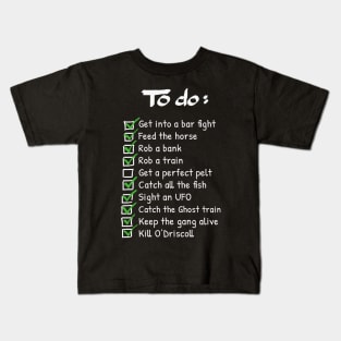 Arthur's To-do List Kids T-Shirt